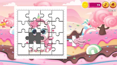 Kawaii Unicorn Jigsaw Puzzles Screenshots