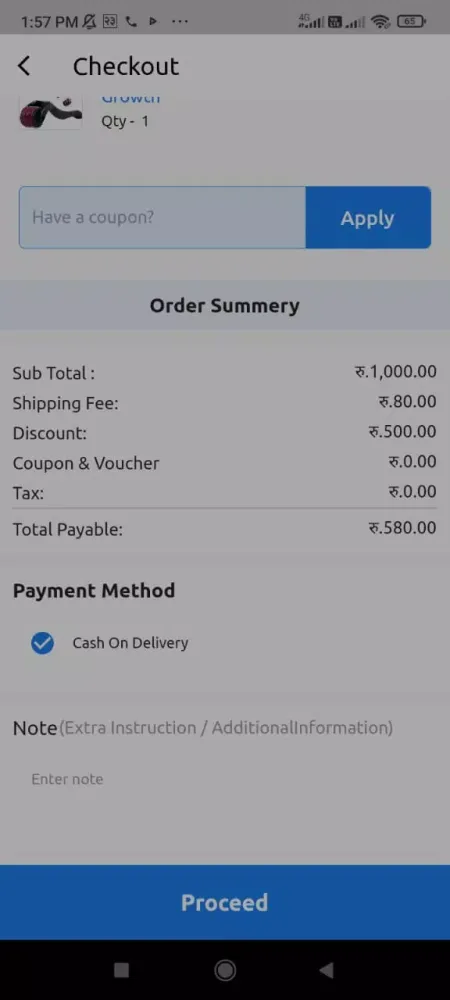 Capturas de pantalla de Multivendor Ecommerce App Demo