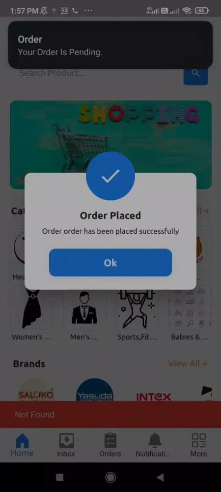 Capturas de pantalla de Multivendor Ecommerce App Demo