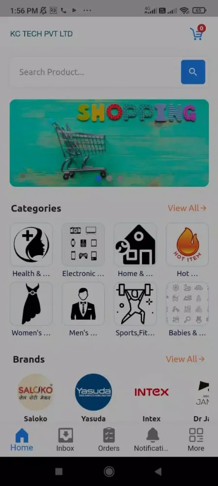 Capturas de pantalla de Multivendor Ecommerce App Demo