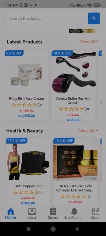 Capturas de pantalla de Multivendor Ecommerce App Demo