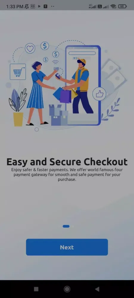 Capturas de pantalla de Multivendor Ecommerce App Demo