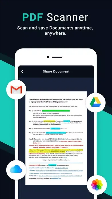 CS Scanner - PDF Scanner スクリーンショット