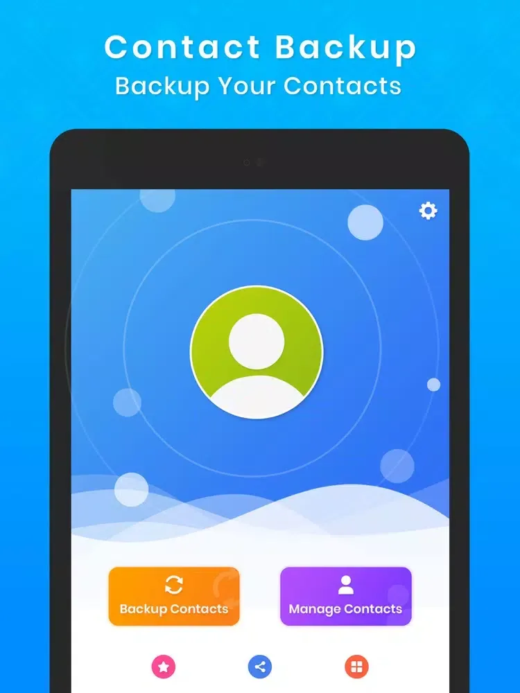 My contacts offline backup iPad  স্ক্রিনশট