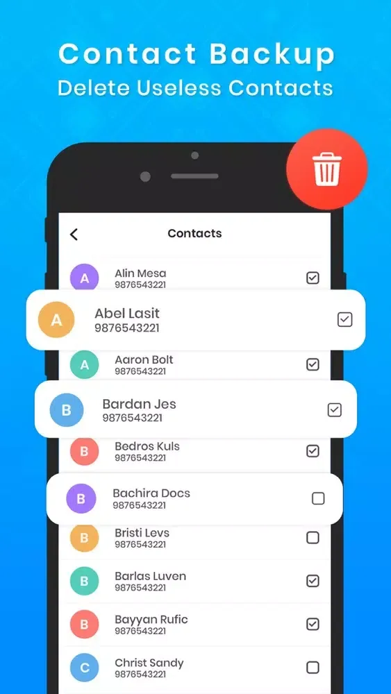 My contacts offline backup স্ক্রিনশট