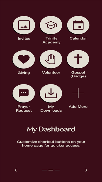 Trinity Christian Centre App سکرین شاٹس