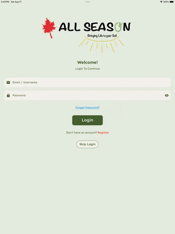 Captures d'écran de All Season Shop iPad 