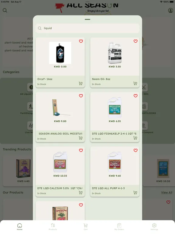 Captures d'écran de All Season Shop iPad 
