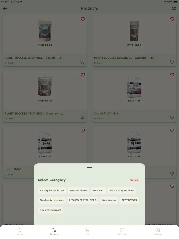 Captures d'écran de All Season Shop iPad 