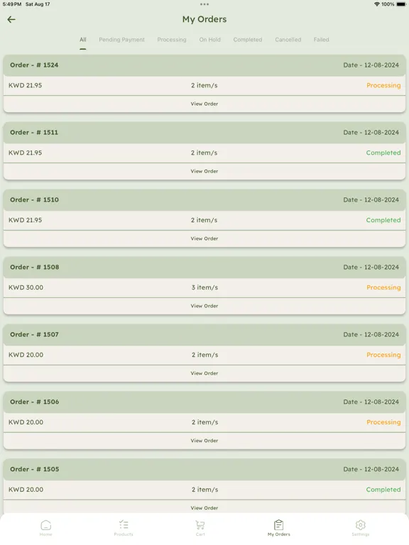 Captures d'écran de All Season Shop iPad 
