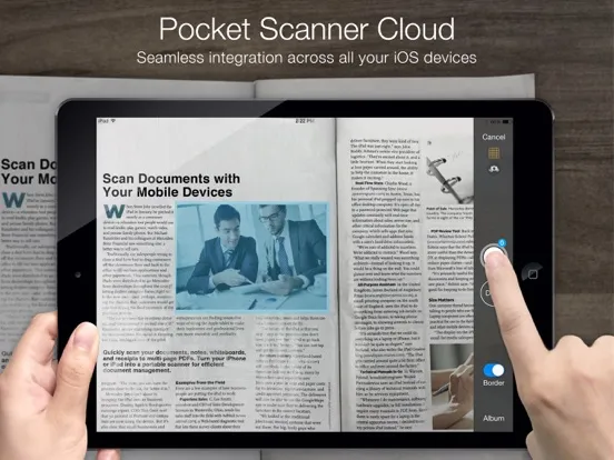 Pocket Scanner – Doc Scanner iPad  스크린샷