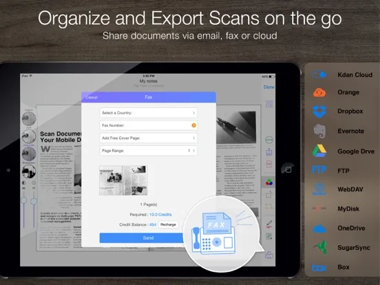 Pocket Scanner – Doc Scanner iPad  스크린샷