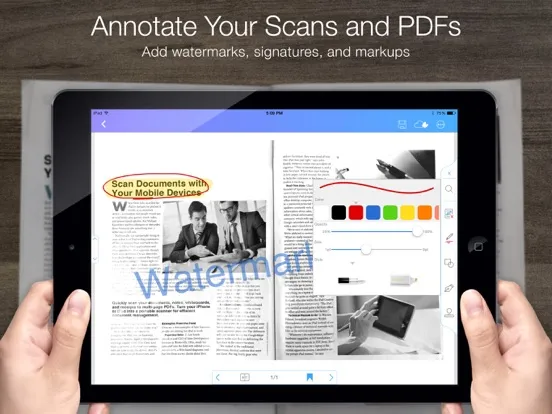 Pocket Scanner – Doc Scanner iPad  스크린샷
