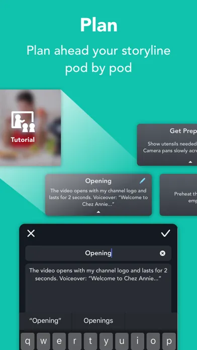 Write-on Video－Video Editor Screenshots