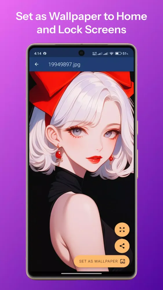 Zrzuty ekranu Anime Wallpaper 2025