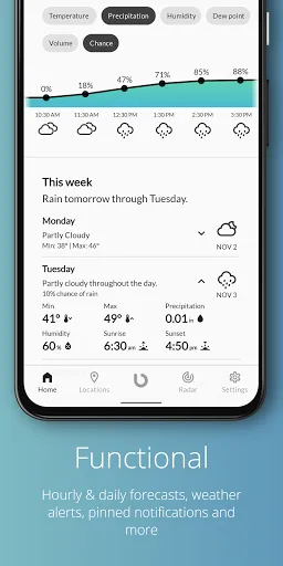Clyma Weather: Simple, Multi-s スクリーンショット