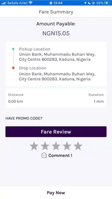 KD Cab Passenger سکرین شاٹس