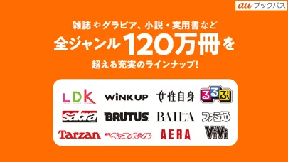 Screenshot di auブックパス