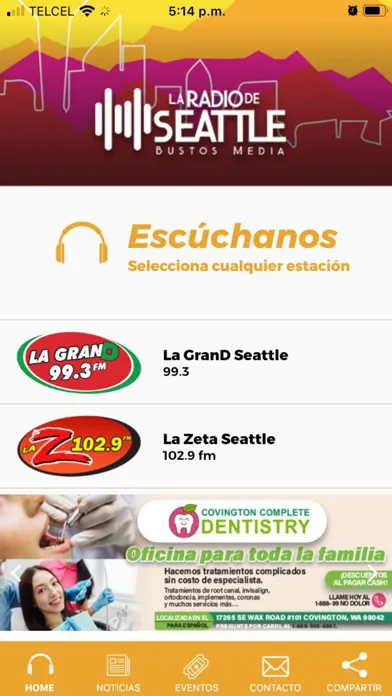 La Radio de Seattle Screenshots