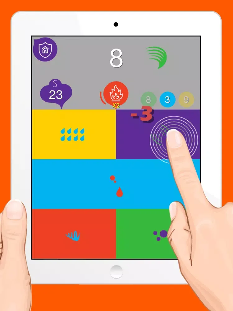 Ảnh chụp màn hình của Fire Piano Tiles - another way to play games - Face - iPad 