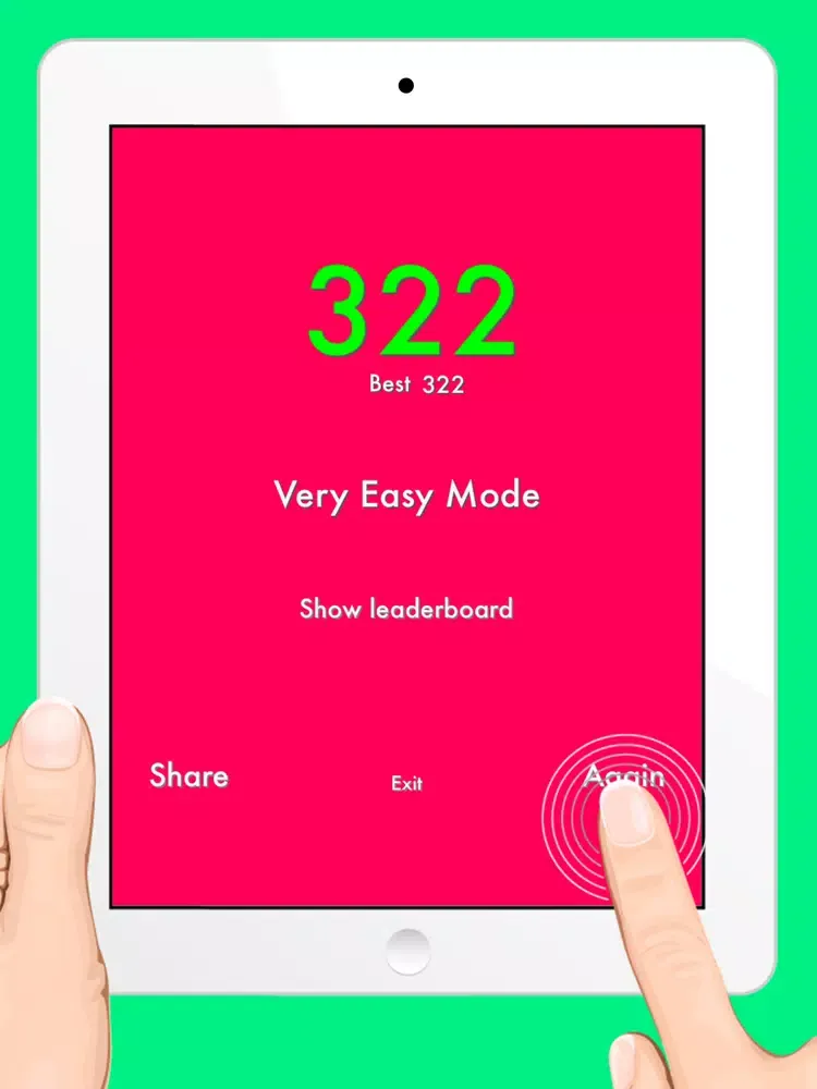 Ảnh chụp màn hình của Fire Piano Tiles - another way to play games - Face - iPad 