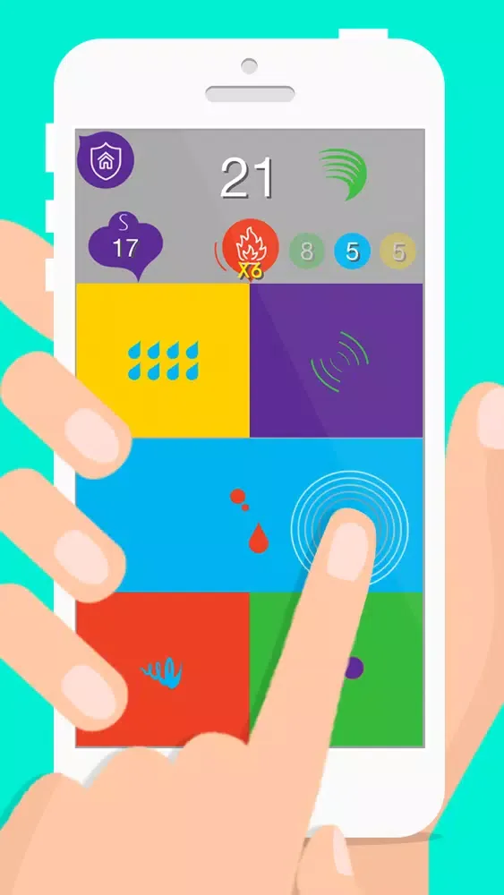 Ảnh chụp màn hình của Fire Piano Tiles - another way to play games - Face -