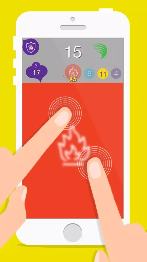 Ảnh chụp màn hình của Fire Piano Tiles - another way to play games - Face -