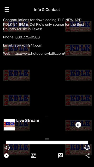 KDLK - Today's Country! سکرین شاٹس