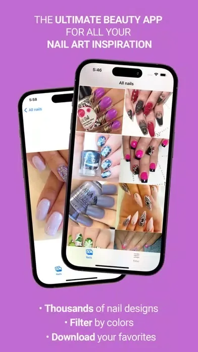 Captures d'écran de Nail Art Designs Ideas