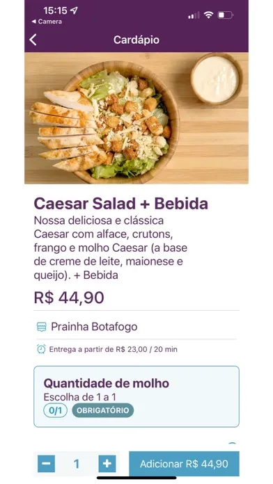 Tangkapan layar Prainha Botafogo