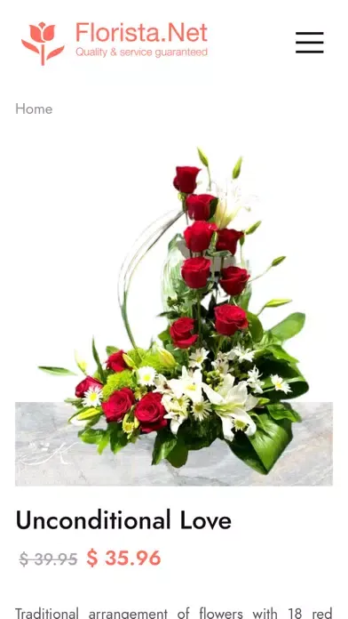 Capturas de pantalla de Florista.Net