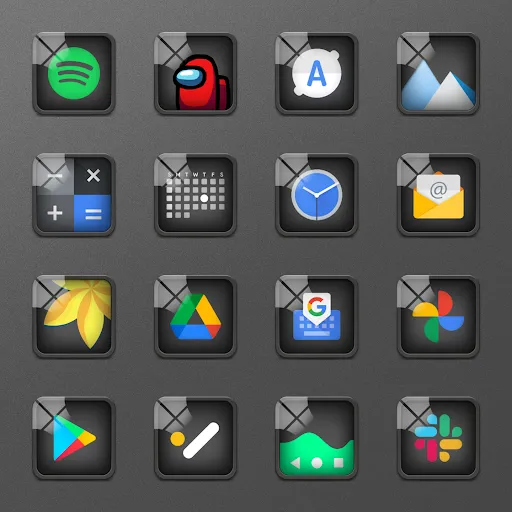 تصاویر Glassy Icon Pack