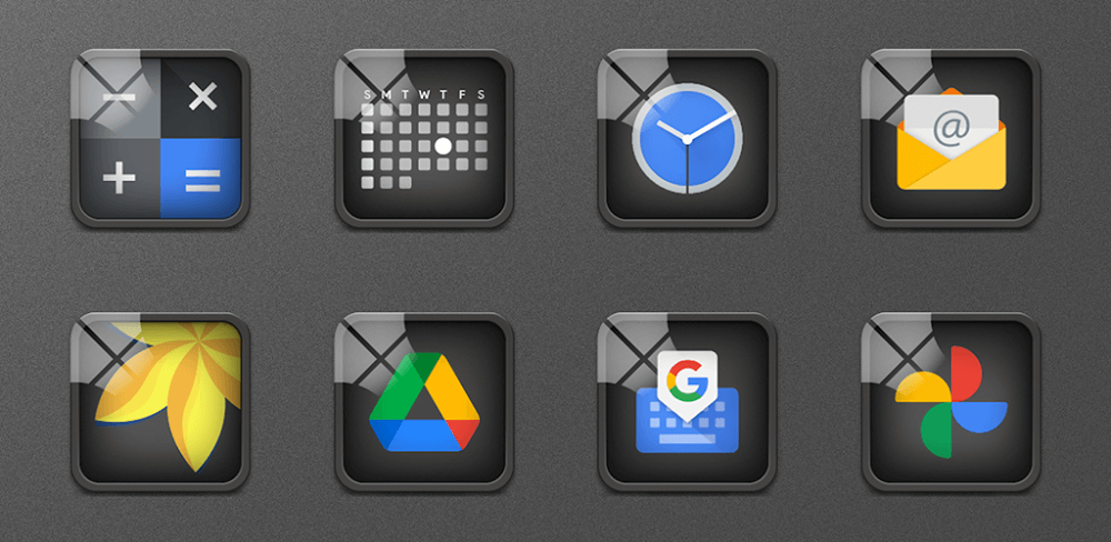 Glassy Icon Pack