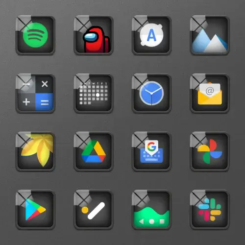 Glassy Icon Pack-screenshot-2