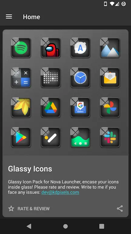 Glassy Icon Pack-screenshot-3