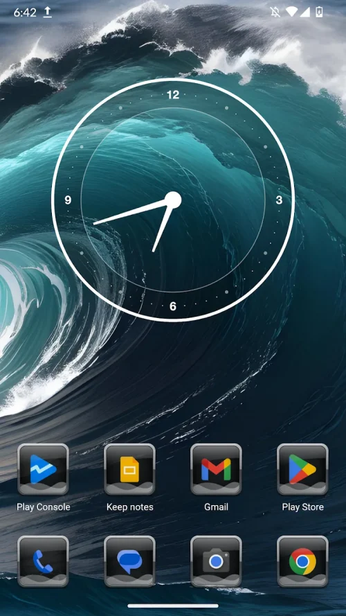 Glass Waves Icon Pack-screenshot-4