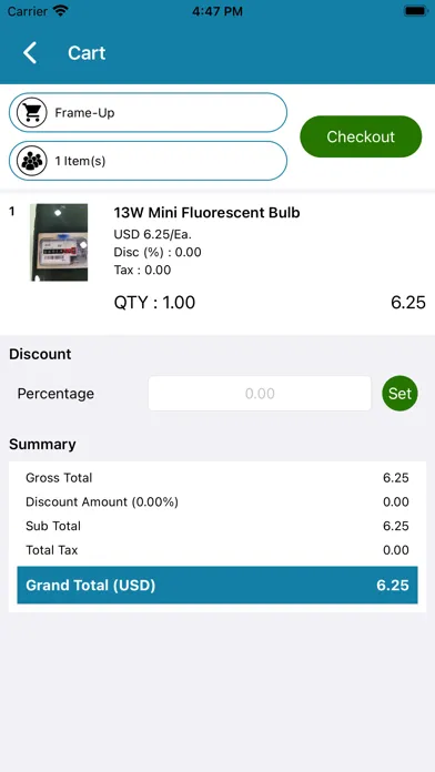 iOrder ERP سکرین شاٹس