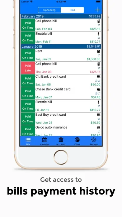 تصاویر Bills Organizer & Reminder