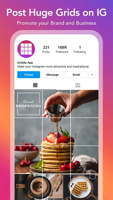 Griddy Pro: Split Pic in Grids Screenshots