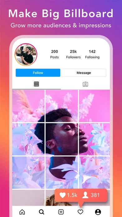 Griddy Pro: Split Pic in Grids Screenshots