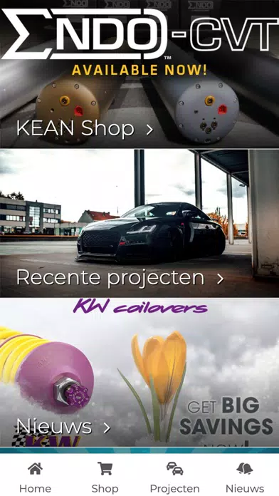 Kean Suspensions Screenshots