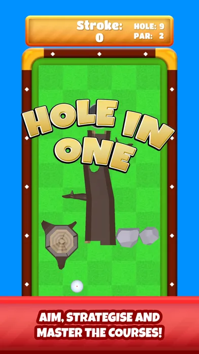 Putt Putt Pool: 3D 8 ball golf سکرین شاٹس