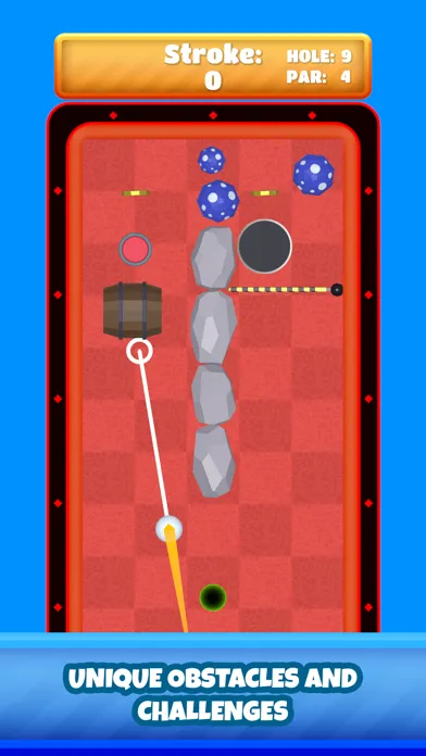 Putt Putt Pool: 3D 8 ball golf سکرین شاٹس
