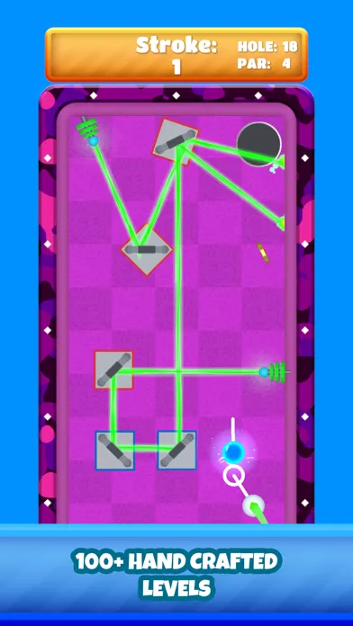 Putt Putt Pool: 3D 8 ball golf سکرین شاٹس