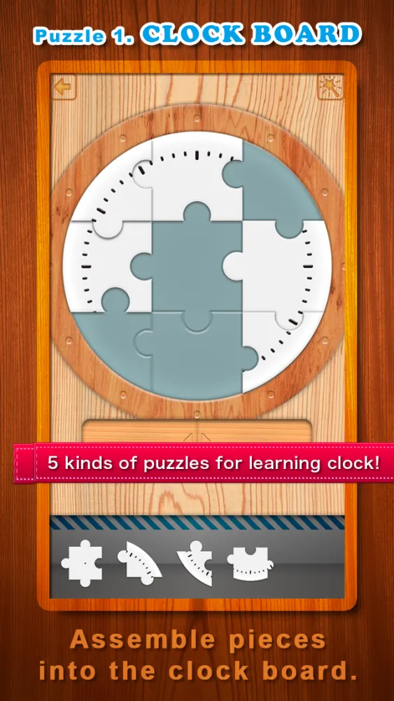 صور Clockwork Puzzle Full - Learn to Tell Time
