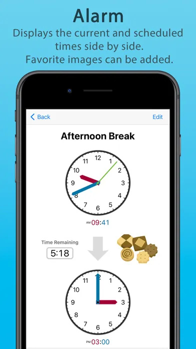 Tangkapan layar Learning Clock Timer