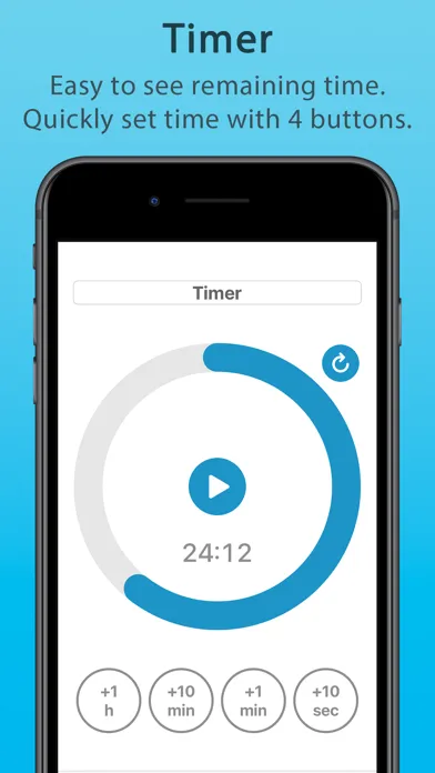 Tangkapan layar Learning Clock Timer