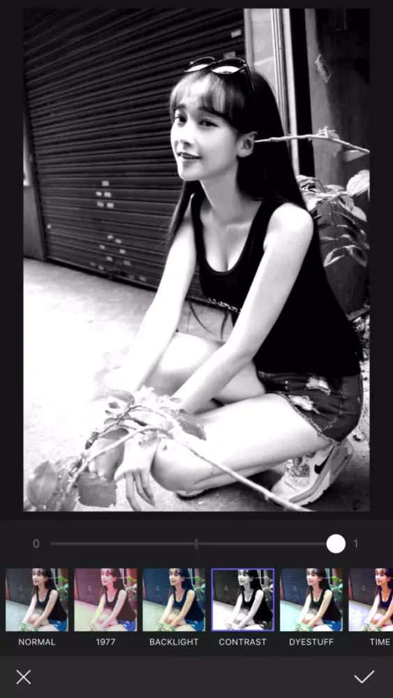 Capturas de tela do Filter - a simple, easy to use photo filters tool