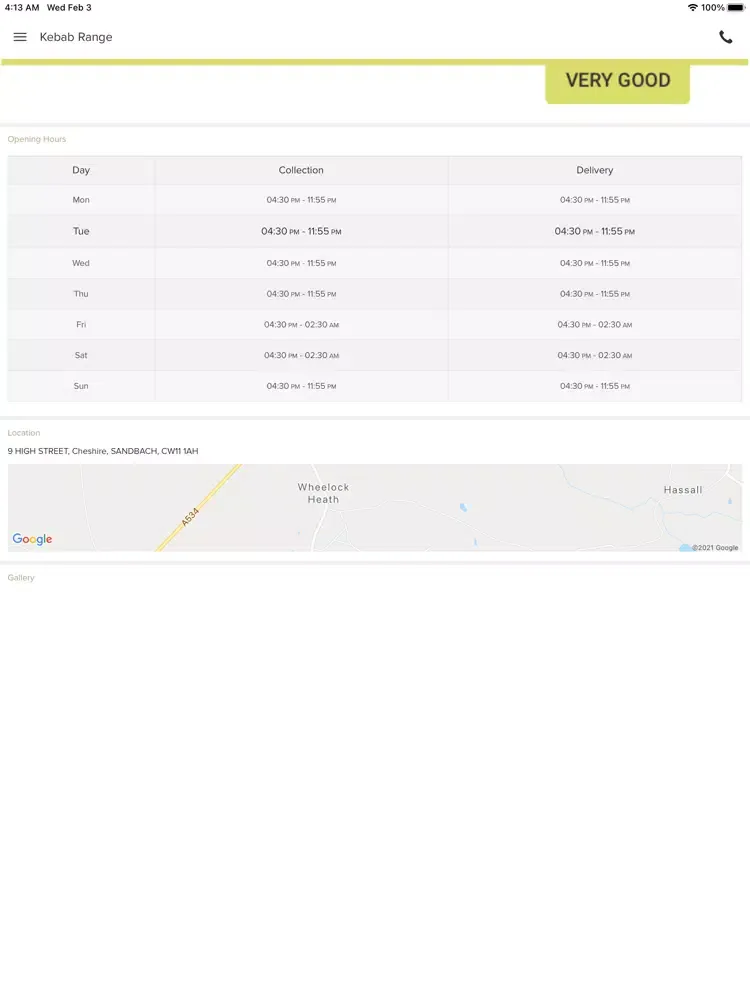 تصاویر Kebab Range CW11 1AH iPad 