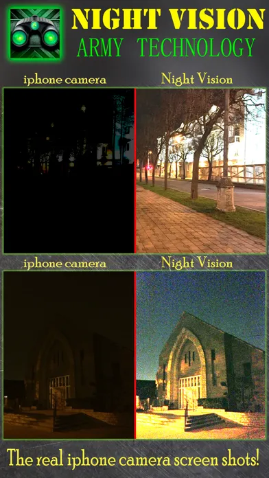 iNight Vision Infrared Shooting + True Low Light Night Mode With Secret Folder Screenshots